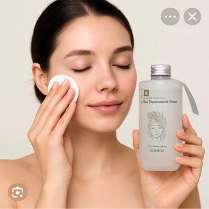 NEW GLAMFOX Rice Niacinamide Toner Brightening & Moisturizing Korean Beauty
